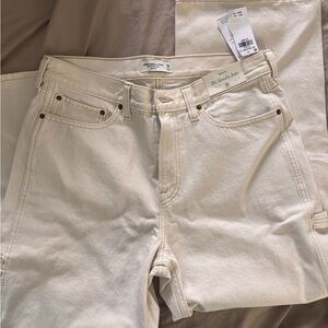 Cream Abercrombie Jeans